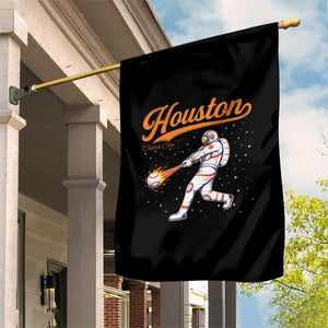 Houston Clutch City Garden Flag Astronaut Baseball Player In Space TS10 Print Your Wear