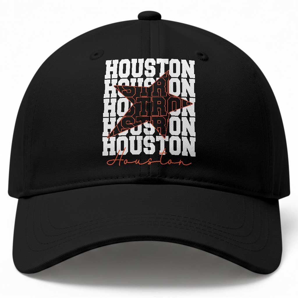 Houston Sport Baseball Fans Baseball Cap US State Vintage Graphic TS10 Print Your Wear