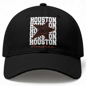 Houston Sport Baseball Fans Baseball Cap US State Vintage Graphic TS10 Print Your Wear