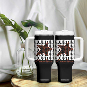 Houston Sport Baseball Fans Tumbler With Handle US State Vintage Graphic TS10 Print Your Wear