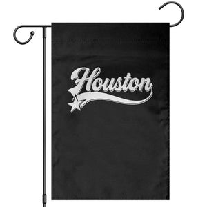 Retro Houston Garden Flag Varsity Script Vintage Sports Jersey Style 80s 90s TS10 Black Print Your Wear