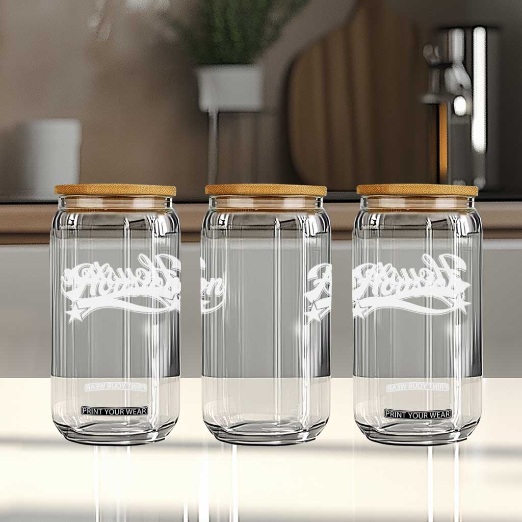 Retro Houston Glass Can Varsity Script Vintage Sports Jersey Style 80s 90s TS10 Print Your Wear