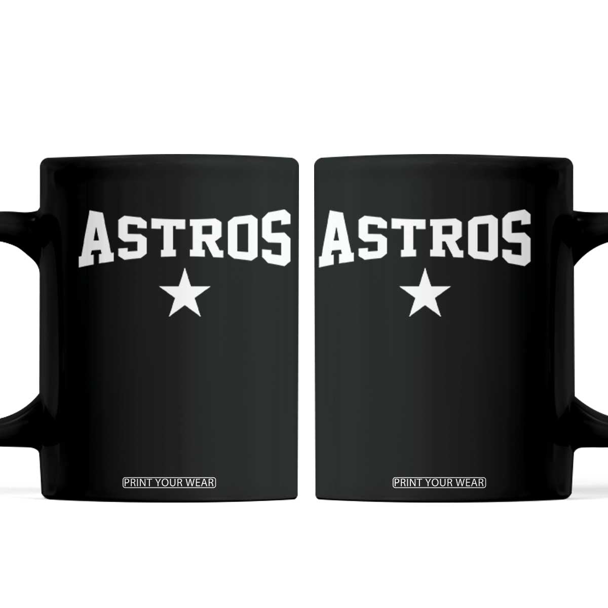 Vintage Astro Varsity Name Coffee Mug Retro Throwback Athletic Sports Style 80s 90s TS10 Black Print Your Wear