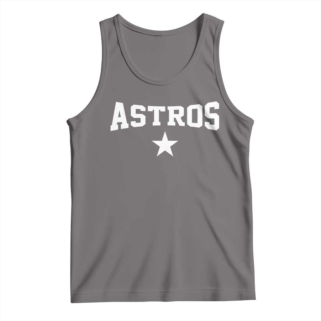 Vintage Astro Varsity Name Tank Top Retro Throwback Athletic Sports Style 80s 90s TS10 Deep Heather Print Your Wear