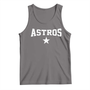 Vintage Astro Varsity Name Tank Top Retro Throwback Athletic Sports Style 80s 90s TS10 Deep Heather Print Your Wear