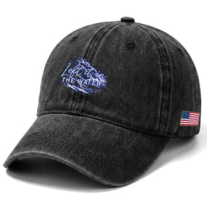 Christian Baptism Washed Cotton Baseball Cap Left It In The Water Matthew 28 19 TS10 Print Your Wear
