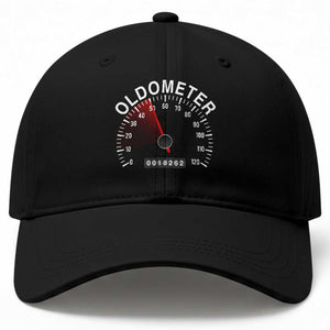 Funny 50th Birthday Baseball Cap Oldometer Odometer 50 Year Old Joke TS10 Print Your Wear