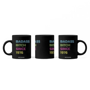 Funny 50th Birthday Coffee Mug Retro Vintage Badass Bih Since 1976 TS10 Print Your Wear
