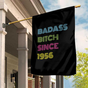 Funny 70th Birthday Garden Flag Retro Vintage Badass Bih Since 1956 TS10 Print Your Wear