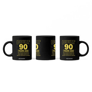 Funny 90th Birthday Coffee Mug Galaxy Built 90 Years Ago Parts Original TS10 Print Your Wear