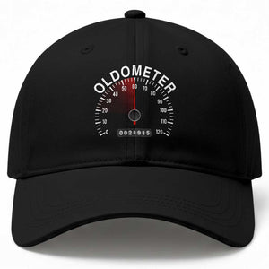 Funny 60th Birthday Baseball Cap Oldometer Odometer 60 Year Old Joke TS10 Print Your Wear