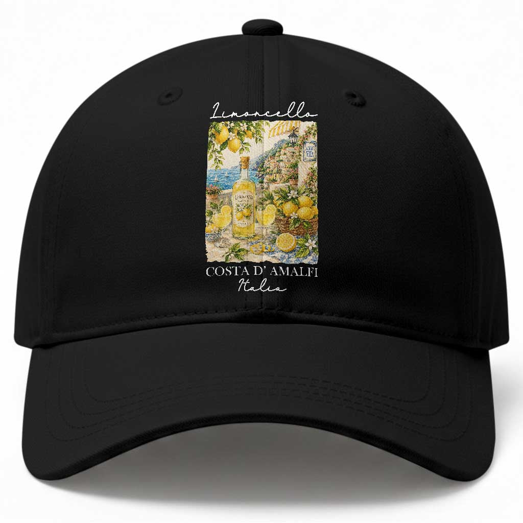 Limoncello Amalfi Coast Baseball Cap Lemon Lover Italian Summer Fruit TS10 Print Your Wear