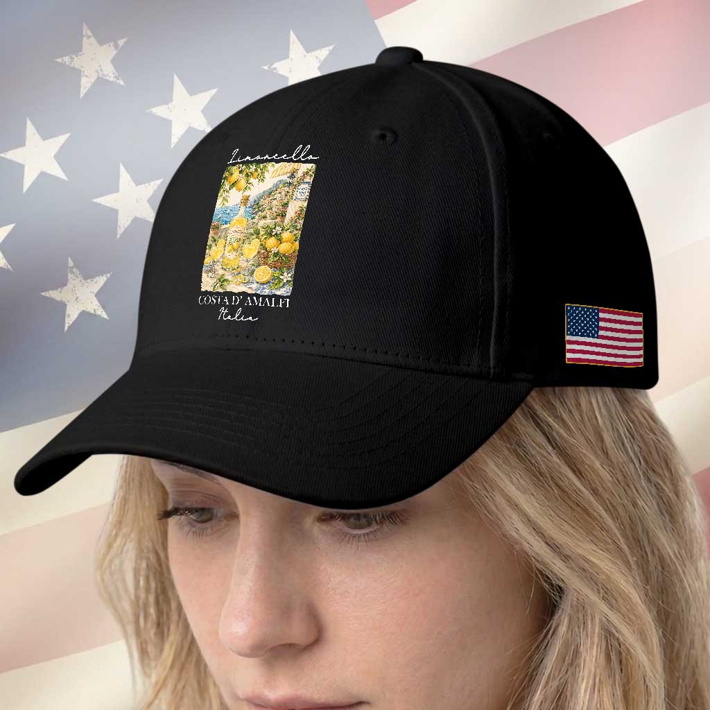 Limoncello Amalfi Coast Baseball Cap Lemon Lover Italian Summer Fruit TS10 Print Your Wear