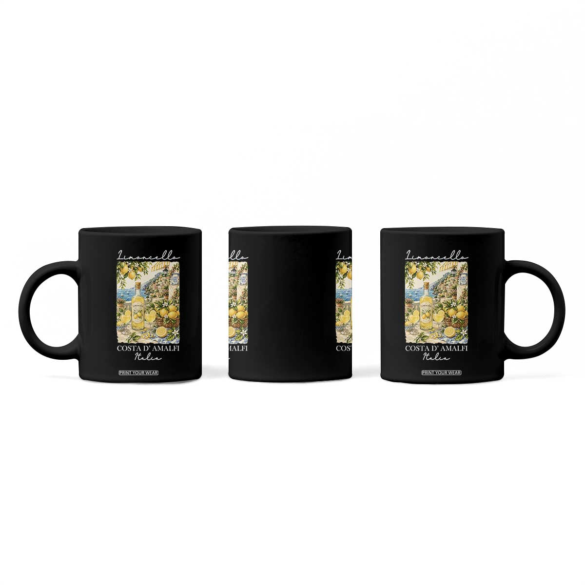 Limoncello Amalfi Coast Coffee Mug Lemon Lover Italian Summer Fruit TS10 Print Your Wear