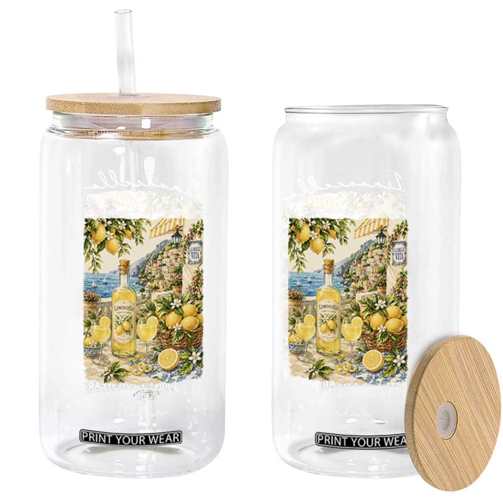 Limoncello Amalfi Coast Glass Can Lemon Lover Italian Summer Fruit TS10 Print Your Wear