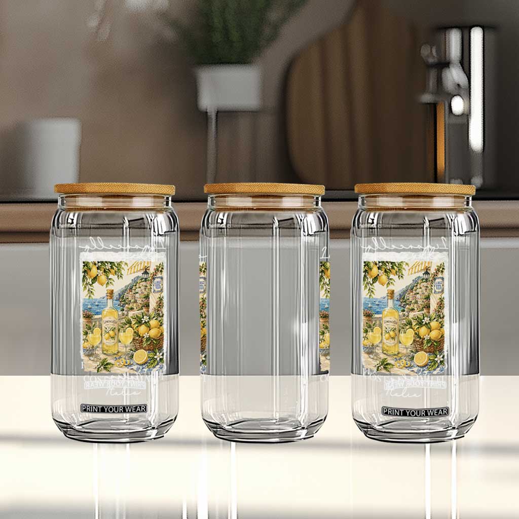 Limoncello Amalfi Coast Glass Can Lemon Lover Italian Summer Fruit TS10 Print Your Wear
