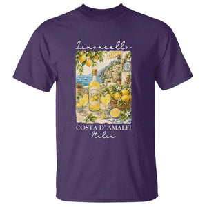 Limoncello Amalfi Coast T Shirt Lemon Lover Italian Summer Fruit TS10 Purple Print Your Wear