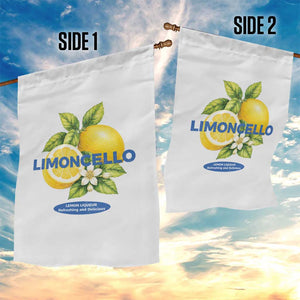 Vintage Limoncello Lemon Liqueur Garden Flag Citrus Fruit Botanical Italian Summer Graphic TS10 Print Your Wear