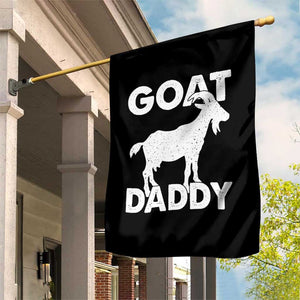Goat Daddy Garden Flag Funny Fathers Day Presents For Goat Dad TS10 Print Your Wear