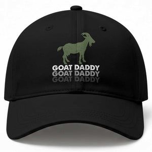 Funny Dad Baseball Cap Funny Goat Daddy Fathers Day Presents For Goat Lovers TS10 Print Your Wear
