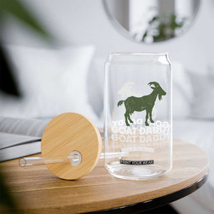 Funny Dad Glass Can Funny Goat Daddy Fathers Day Presents For Goat Lovers TS10 Print Your Wear