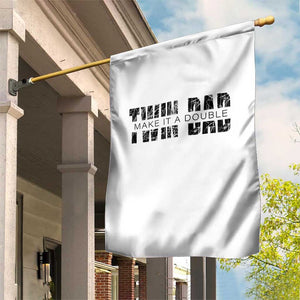 Retro Twin Dad Garden Flag Subtle Make It A Double Fathers Day TS10 Print Your Wear