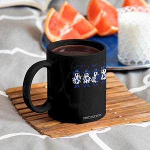 Ghost Halloween Coffee Mug Retro Halloween Costume Cowboy Fan TS10 Print Your Wear
