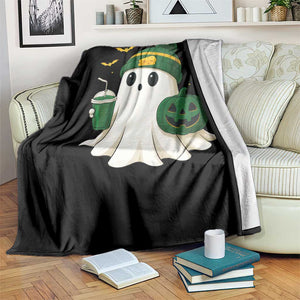 Halloween GB Ghost Throw Blanket Pumpkin Ghost Costume Cheesehead TS10 Print Your Wear