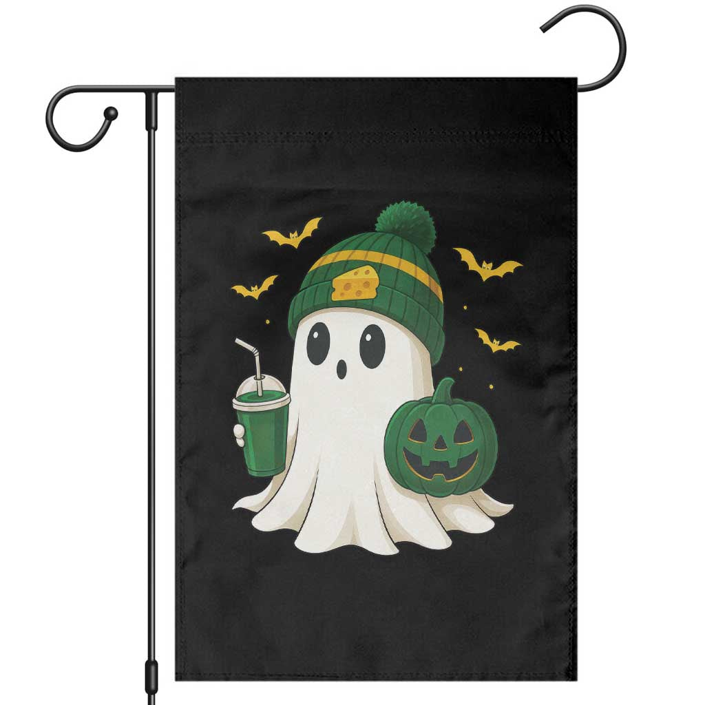 Halloween GB Ghost Garden Flag Pumpkin Ghost Costume Cheesehead TS10 Black Print Your Wear