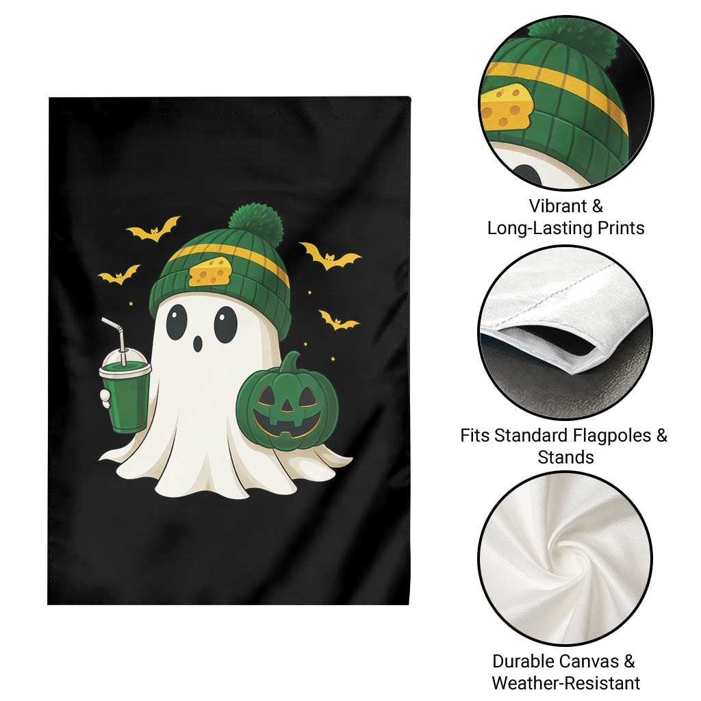 Halloween GB Ghost Garden Flag Pumpkin Ghost Costume Cheesehead TS10 Print Your Wear