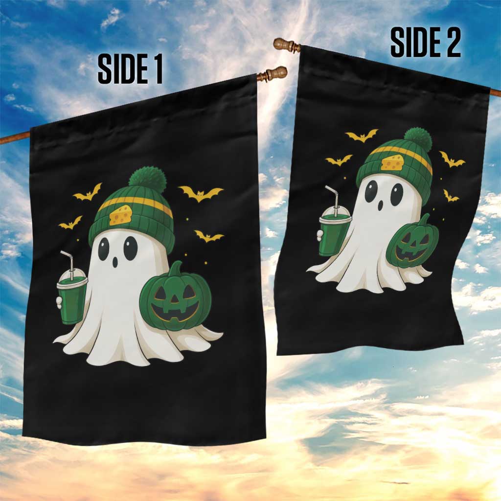 Halloween GB Ghost Garden Flag Pumpkin Ghost Costume Cheesehead TS10 Print Your Wear