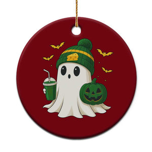 Halloween GB Ghost Ceramic Ornament Pumpkin Ghost Costume Cheesehead TS10 1pc Red Print Your Wear