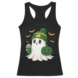 Halloween GB Ghost Racerback Tank Top Pumpkin Ghost Costume Cheesehead TS10 Black Print Your Wear