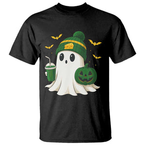 Halloween GB Ghost T Shirt Pumpkin Ghost Costume Cheesehead TS10 Black Print Your Wear