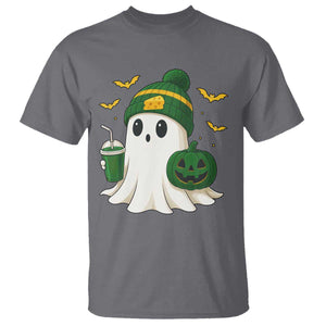 Halloween GB Ghost T Shirt Pumpkin Ghost Costume Cheesehead TS10 Charcoal Print Your Wear