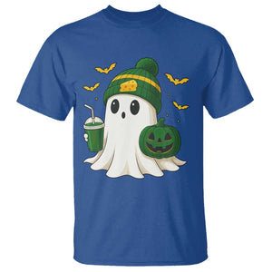 Halloween GB Ghost T Shirt Pumpkin Ghost Costume Cheesehead TS10 Royal Blue Print Your Wear