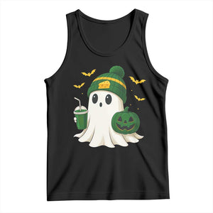 Halloween GB Ghost Tank Top Pumpkin Ghost Costume Cheesehead TS10 Black Print Your Wear