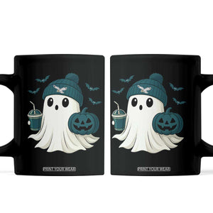 PFE Ghost Halloween Coffee Mug Retro Halloween Costume Philly Lover TS10 Black Print Your Wear