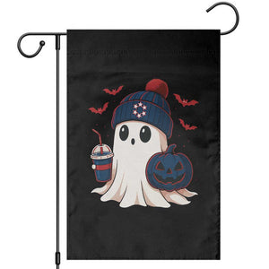 Ghost Halloween Garden Flag Retro Patriot Halloween Costume TS10 Black Print Your Wear