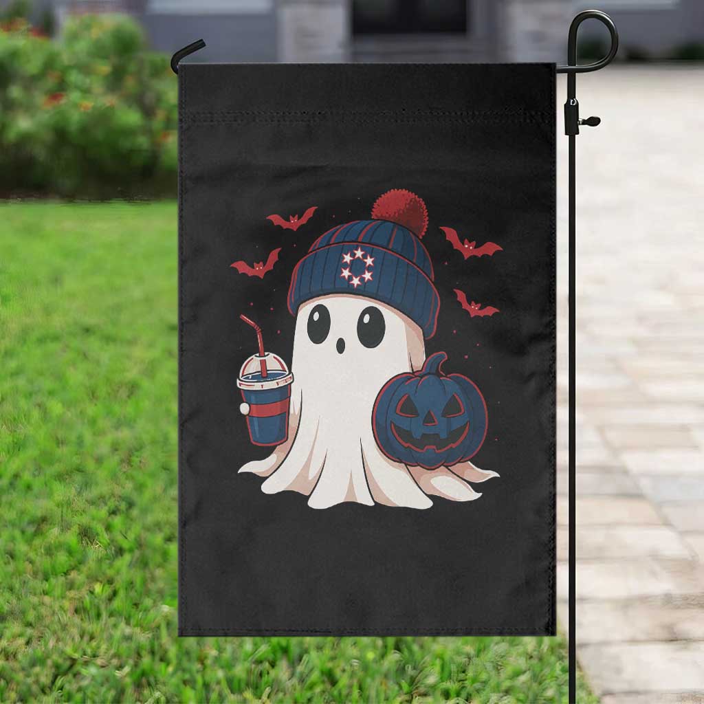 Ghost Halloween Garden Flag Retro Patriot Halloween Costume TS10 Print Your Wear