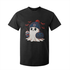 Ghost Halloween T Shirt For Kid Retro Patriot Halloween Costume TS10 Black Print Your Wear