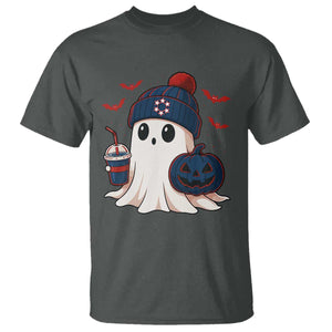 Ghost Halloween T Shirt Retro Patriot Halloween Costume TS10 Dark Heather Print Your Wear