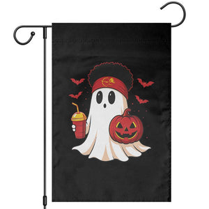 Halloween KC Ghost Garden Flag Pumpkin Ghost Costume Football TS10 Black Print Your Wear