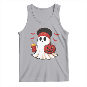 Halloween KC Ghost Tank Top Pumpkin Ghost Costume Football TS10 Athletic Heather Print Your Wear