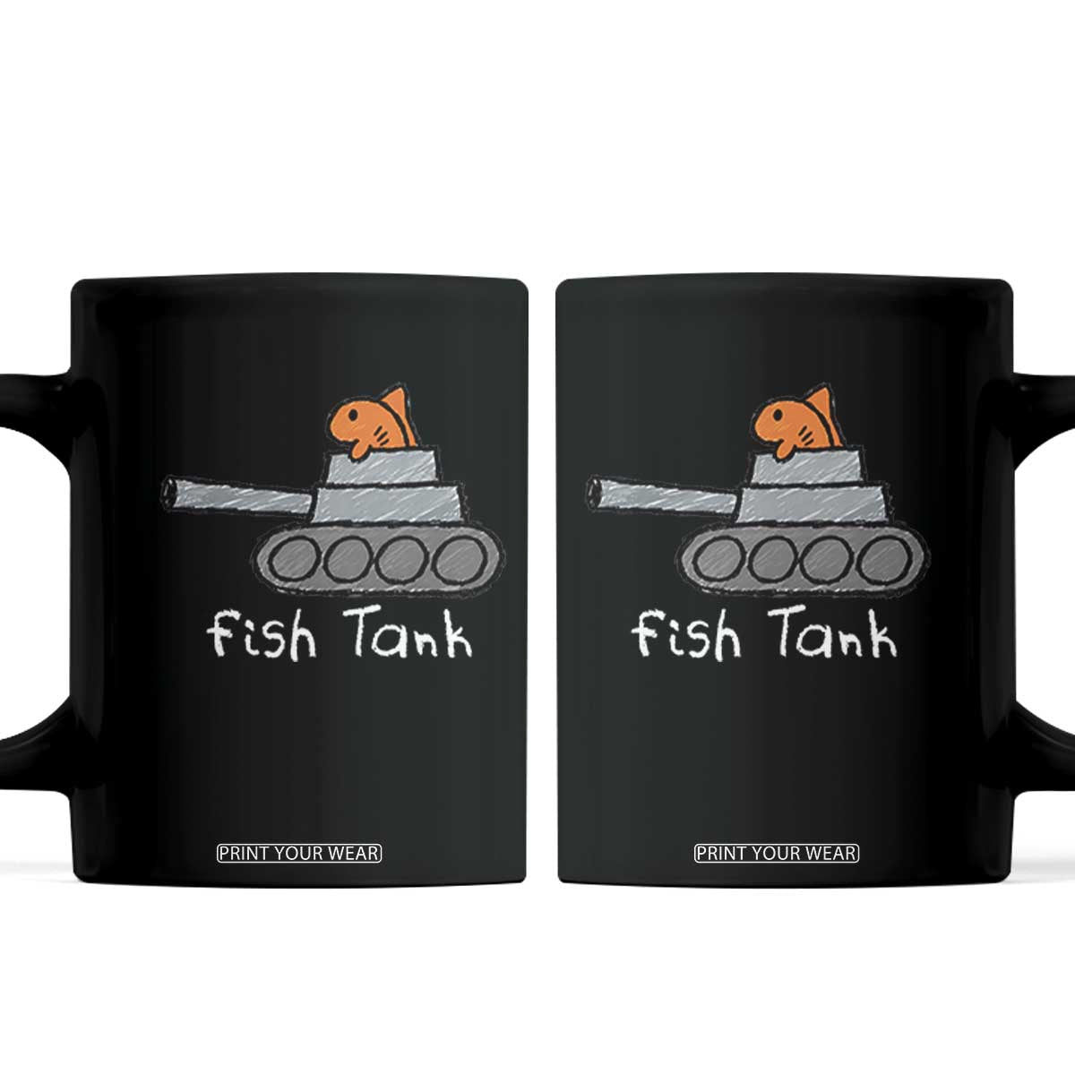 Fish Tank Funny Aquarium Animal Pun Sarcastic Coffee Mug