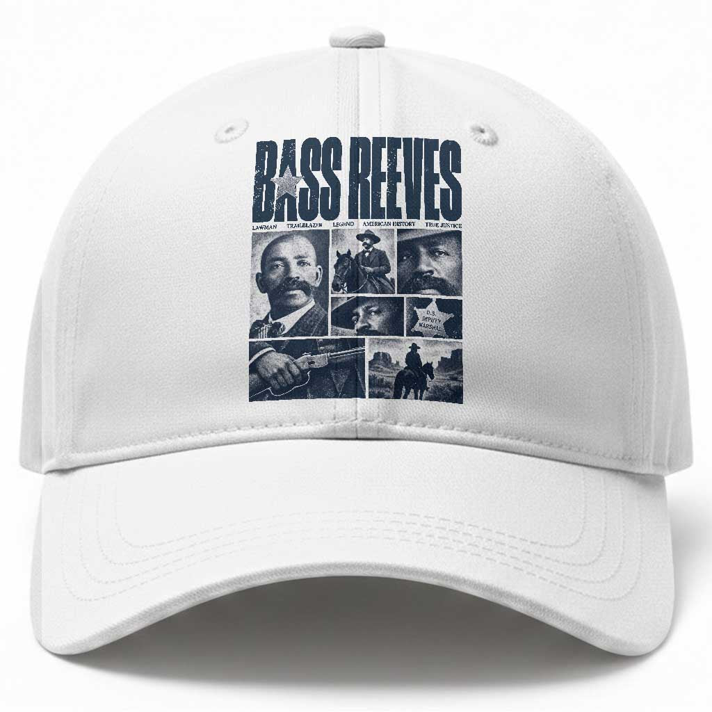 Bass Reeves Baseball Cap US Deputy Marshal First Black Lawman American History Graphic