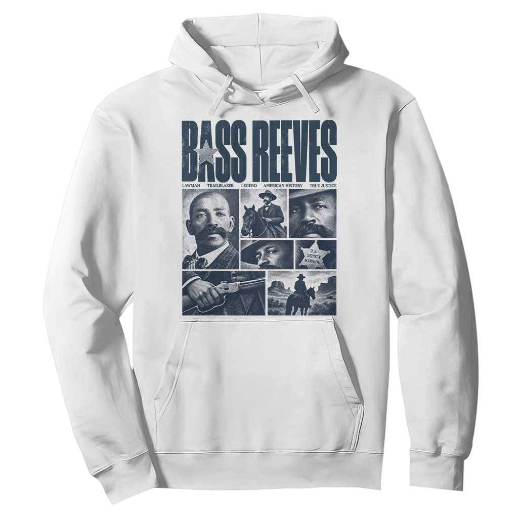 Bass Reeves Hoodie US Deputy Marshal First Black Lawman American History Graphic