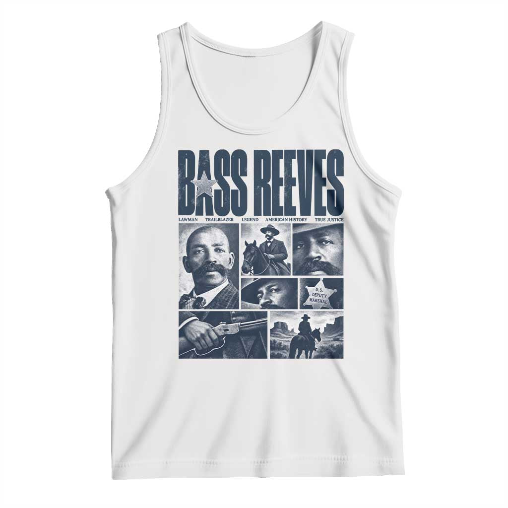 Bass Reeves Tank Top US Deputy Marshal First Black Lawman American History Graphic