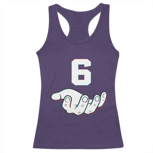 Number 6 Racerback Tank Top Matching 67 Meme Costume 6th Birthday 6 Years TS10 Purple Print Your Wear