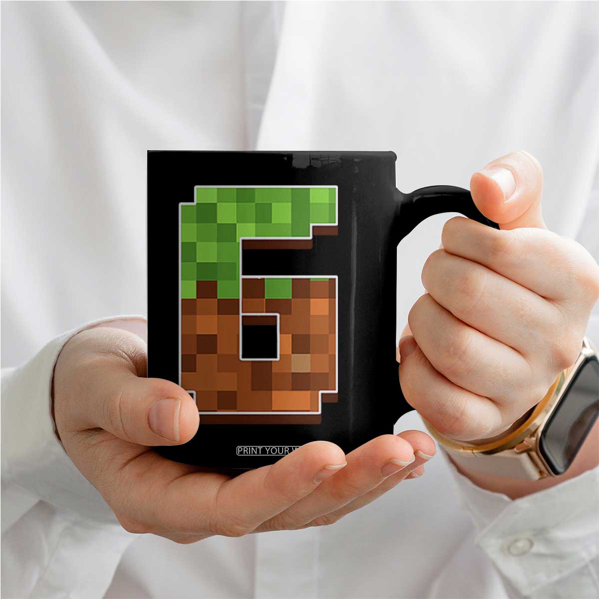 Number 6 Coffee Mug Game Matching 67 Meme Costume 6th Birthday 6 Years TS10 Print Your Wear